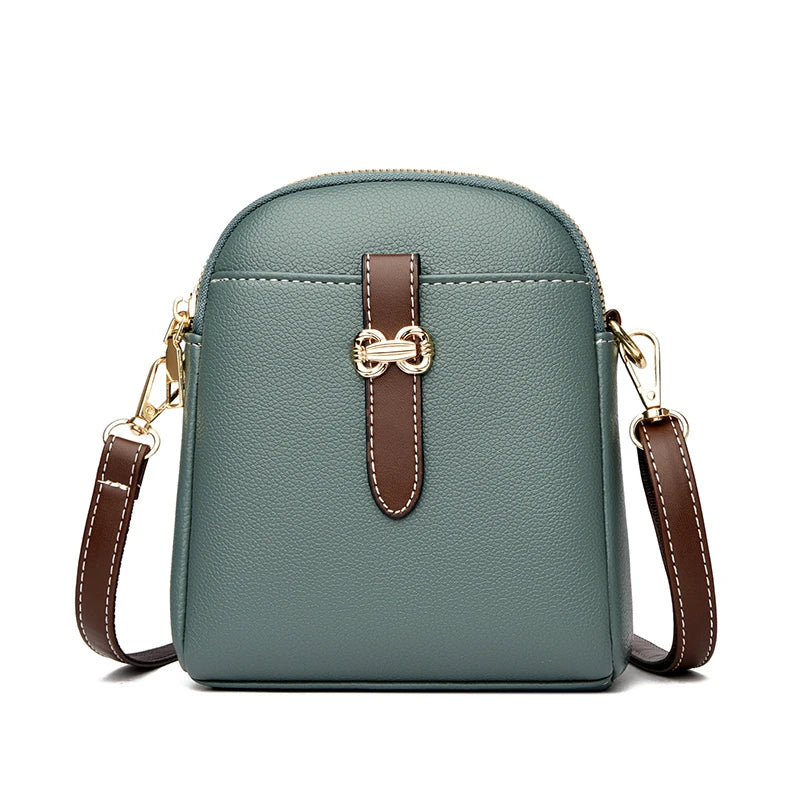Woman Luxury Purses and Handbags Designer Soft Leather Shoulder Crossbody Bags for Women 2025 Ladies Messenger Bag Sac A Main