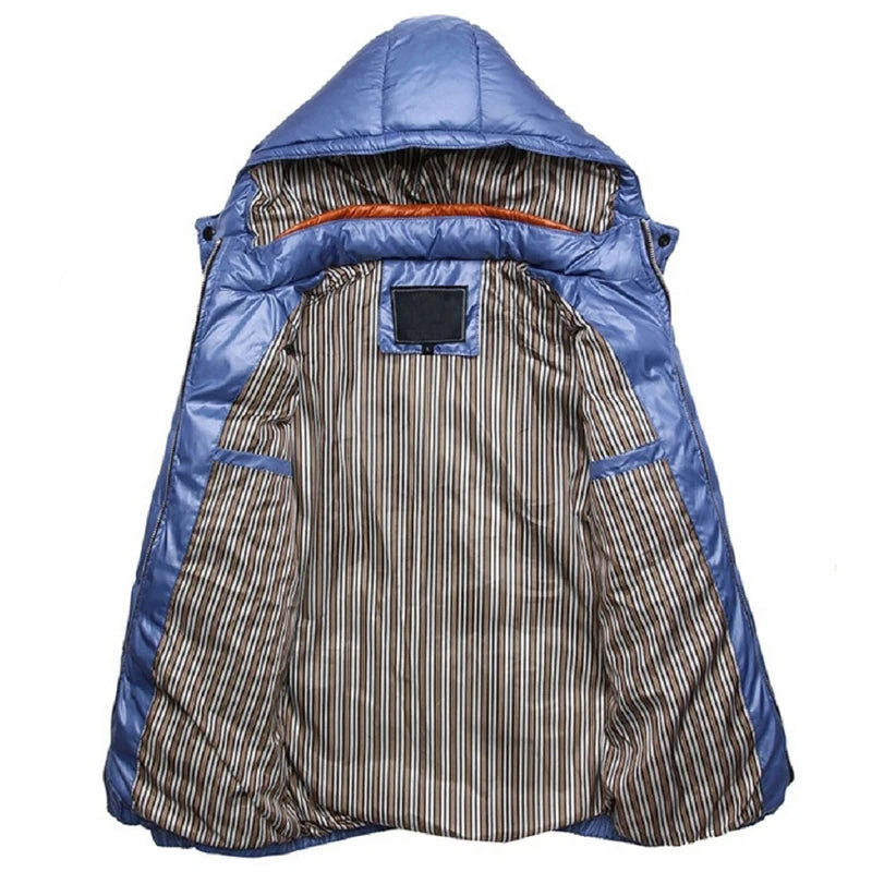 Men Jacket Warm Coat Casual outwear Winter Spring Parka chaquetas plumas hombre men coats and jackets 5XL hooded warm clothes