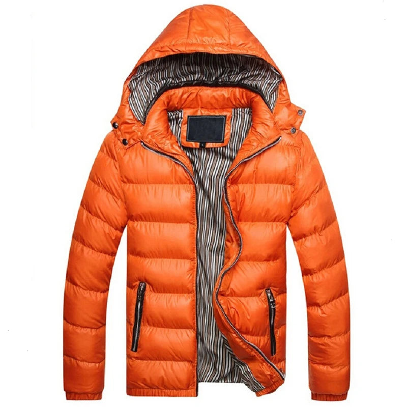 Men Jacket Warm Coat Casual outwear Winter Spring Parka chaquetas plumas hombre men coats and jackets 5XL hooded warm clothes