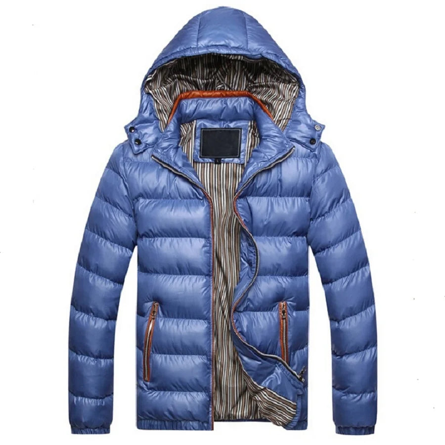 Men Jacket Warm Coat Casual outwear Winter Spring Parka chaquetas plumas hombre men coats and jackets 5XL hooded warm clothes