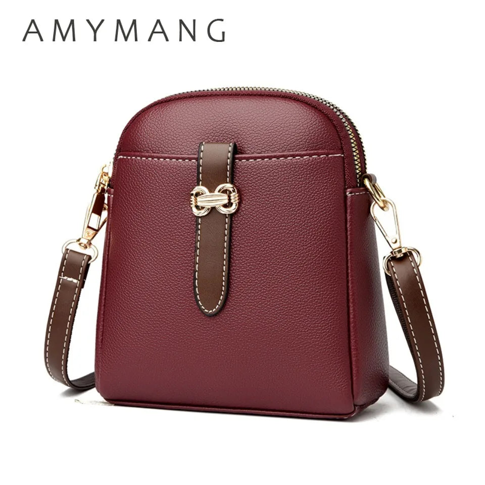 Woman Luxury Purses and Handbags Designer Soft Leather Shoulder Crossbody Bags for Women 2025 Ladies Messenger Bag Sac A Main