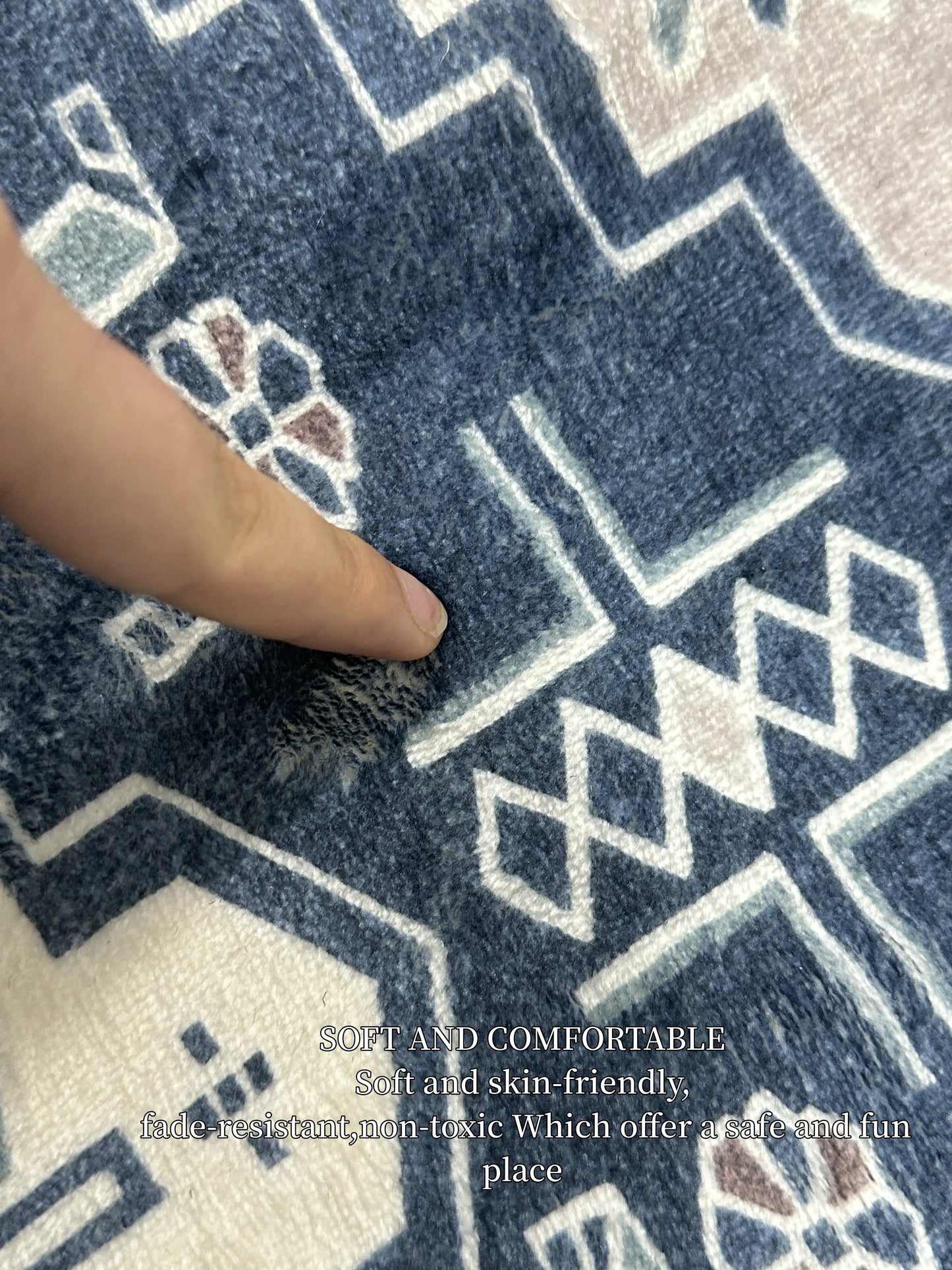 VIKAMA Christmas Theme Half Round Doormat Pine Bow Festive Decorative Rugs For Entryway Living Room Ins Style Home Decoration