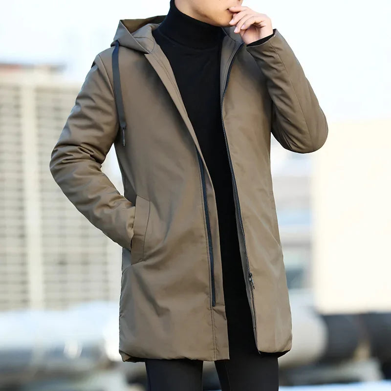 Minimalist Hooded Jacket – Everyday Elegance