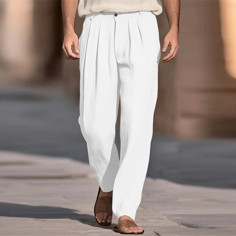 Casual Linen trousers-Effortless Style & Comfort