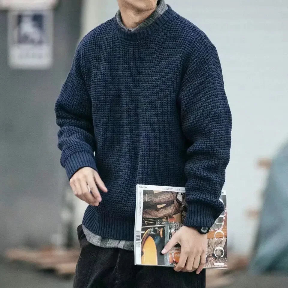 Oversize Sweaters for Men Autumn and Winter  Pullover Man