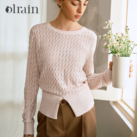 Elegant Pullovers Sweater Woman 2025 Autumn Ladies