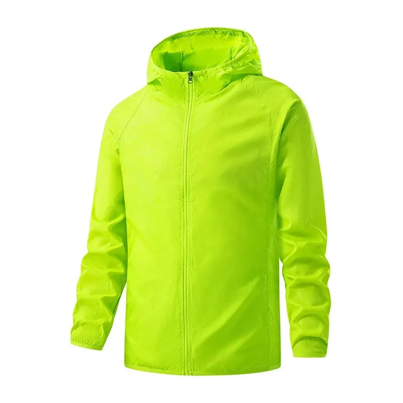 Men Women Waterproof Hiking Jackets Sun Protection