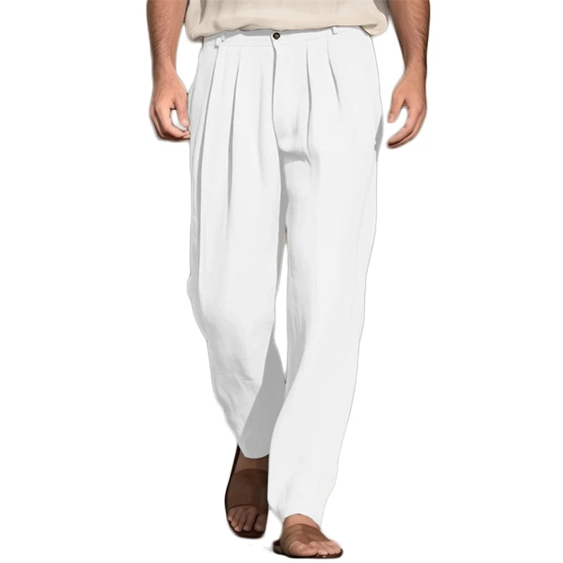 Casual Linen trousers-Effortless Style & Comfort