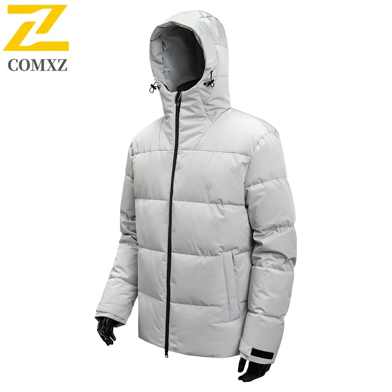 Male Warm Padding Coat 2025 New Thick Winter Men's Windproof Cotton Jacket Coats