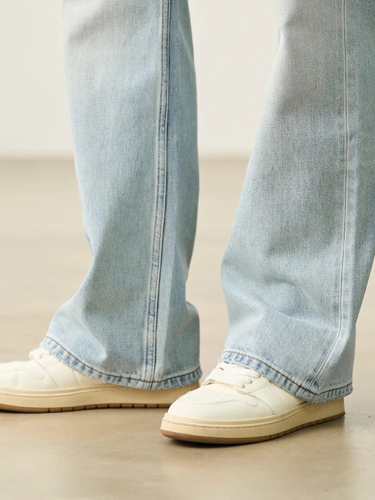 SIMWOOD High Standard 2025  Jeans Men Fashion Ripped Plus Size Denim Trousers