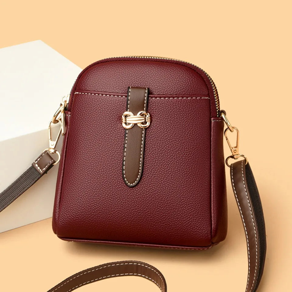 Woman Luxury Purses and Handbags Designer Soft Leather Shoulder Crossbody Bags for Women 2025 Ladies Messenger Bag Sac A Main