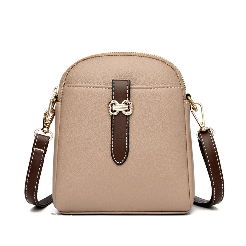 Woman Luxury Purses and Handbags Designer Soft Leather Shoulder Crossbody Bags for Women 2025 Ladies Messenger Bag Sac A Main
