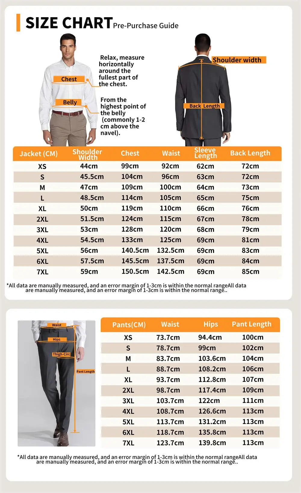 Men's 2 piece suit set（Jacket+Pants) Fashion Casual Man Suit Set Man Business suit set