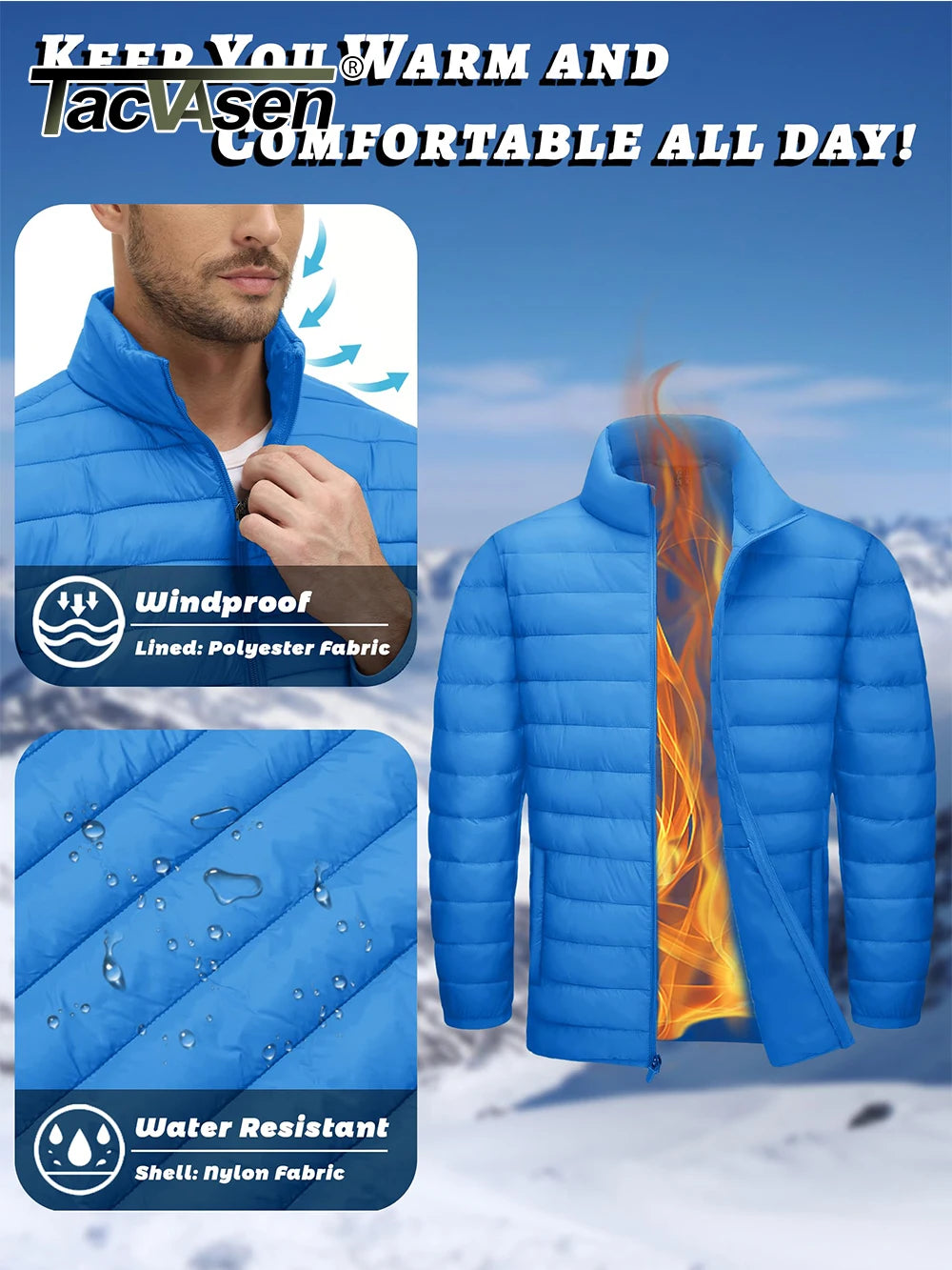 Lightweight Puffer Jacket - Warmth meets style
